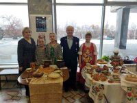 В.М. Лямин-ветеран Великой Отечественной войны с участниками